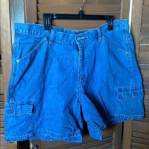 High Waisted Jean Shorts